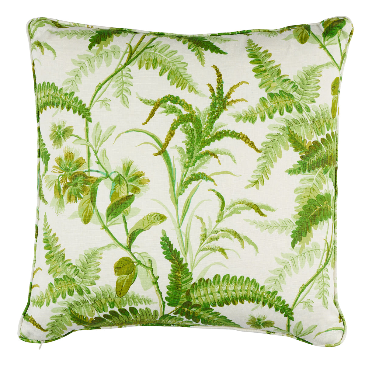 Myers Fern Linen 22" Pillow in Tropical