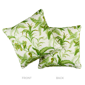 Myers Fern Linen 22" Pillow in Tropical