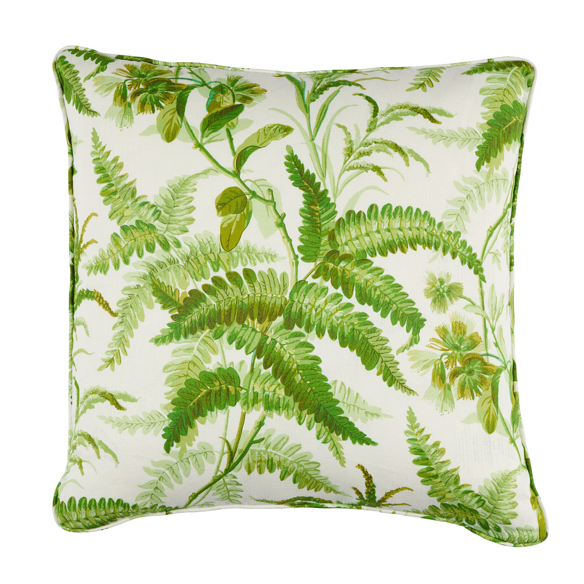 Myers Fern Linen 22" Pillow in Tropical