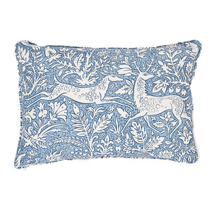 Khan's Park Pillow in Chambray