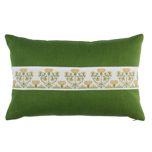 Custis Stripe Embroidered Pillow