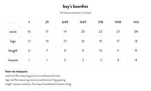 Boy's Linear Citrus Boardie