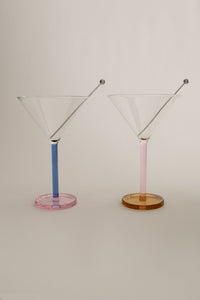 Piano Cocktail Glasses