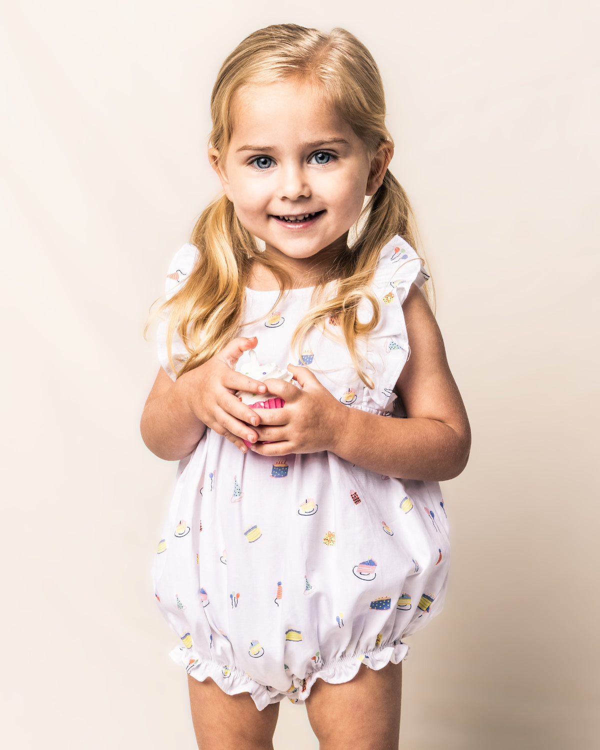 Children’s Birthday Wishes Ruffled Romper