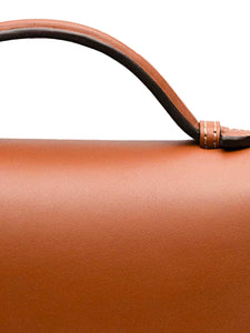 Hunting Season The Small Top Handle in Nappa#color_cognac