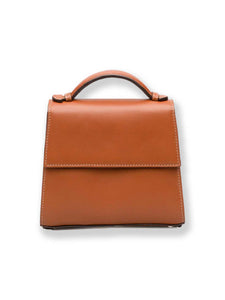 Hunting Season The Small Top Handle in Nappa#color_cognac