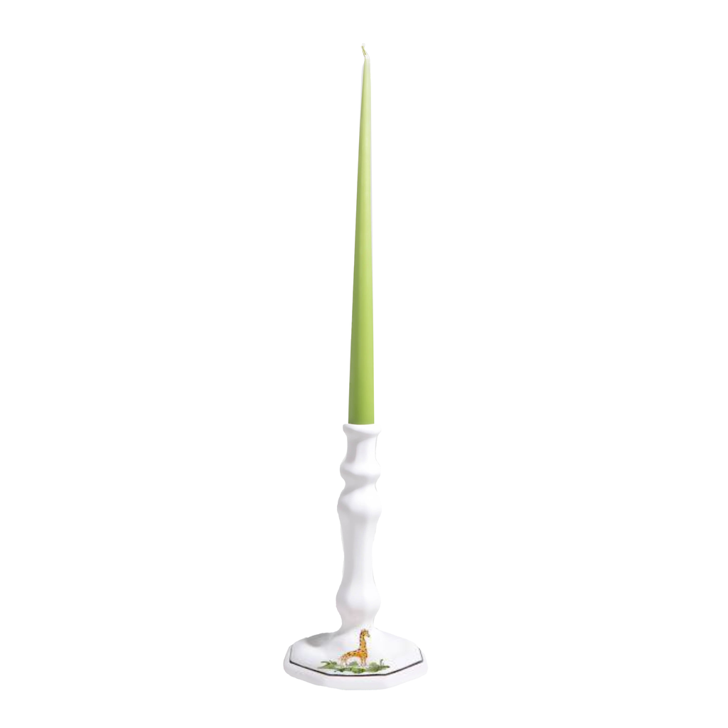 Animaux de la Savane Octagonal Candlestick, Giraffe