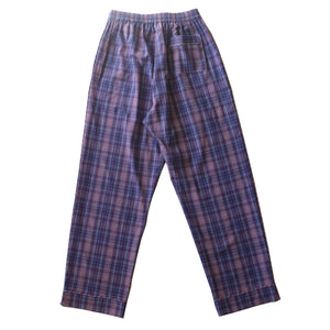 Saturn Men's Pajama Pant in Violet Plaid