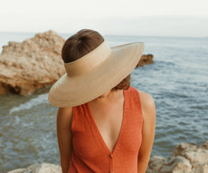 Wheat Herringbone Visor