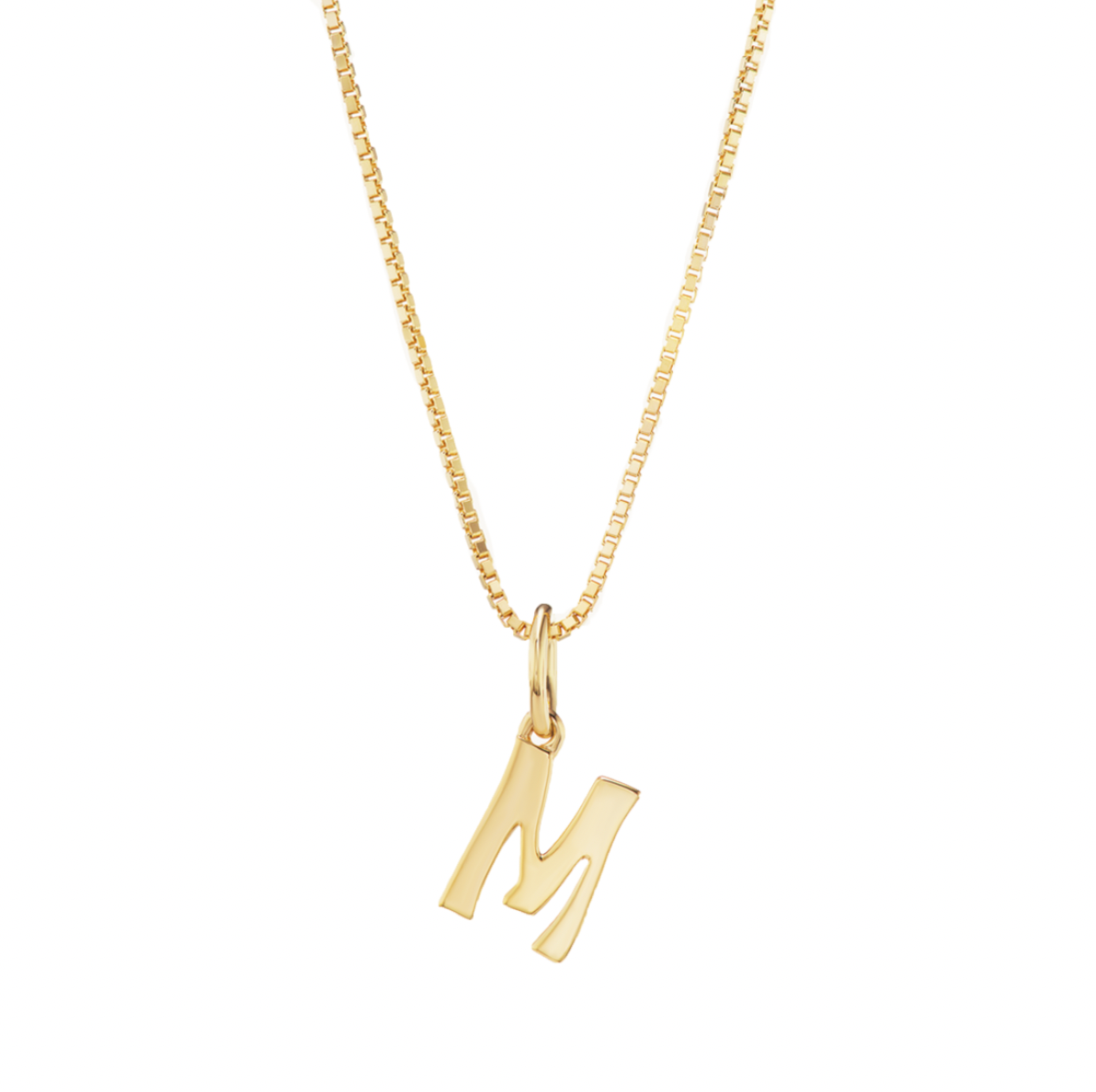 Letter Charm Necklace