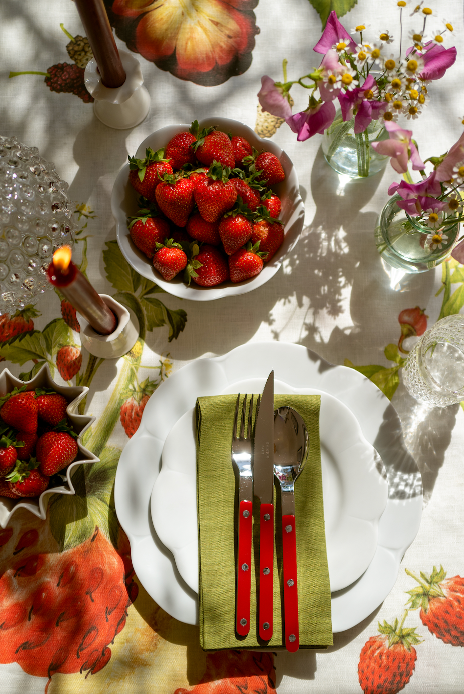 Strawberry Tablecloth