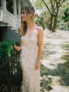 Riley Sheehey x Refine: The Carolyn Slip Dress in Pale Pink