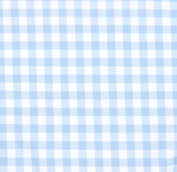 Boy's Oasis Blue Gingham Boardie