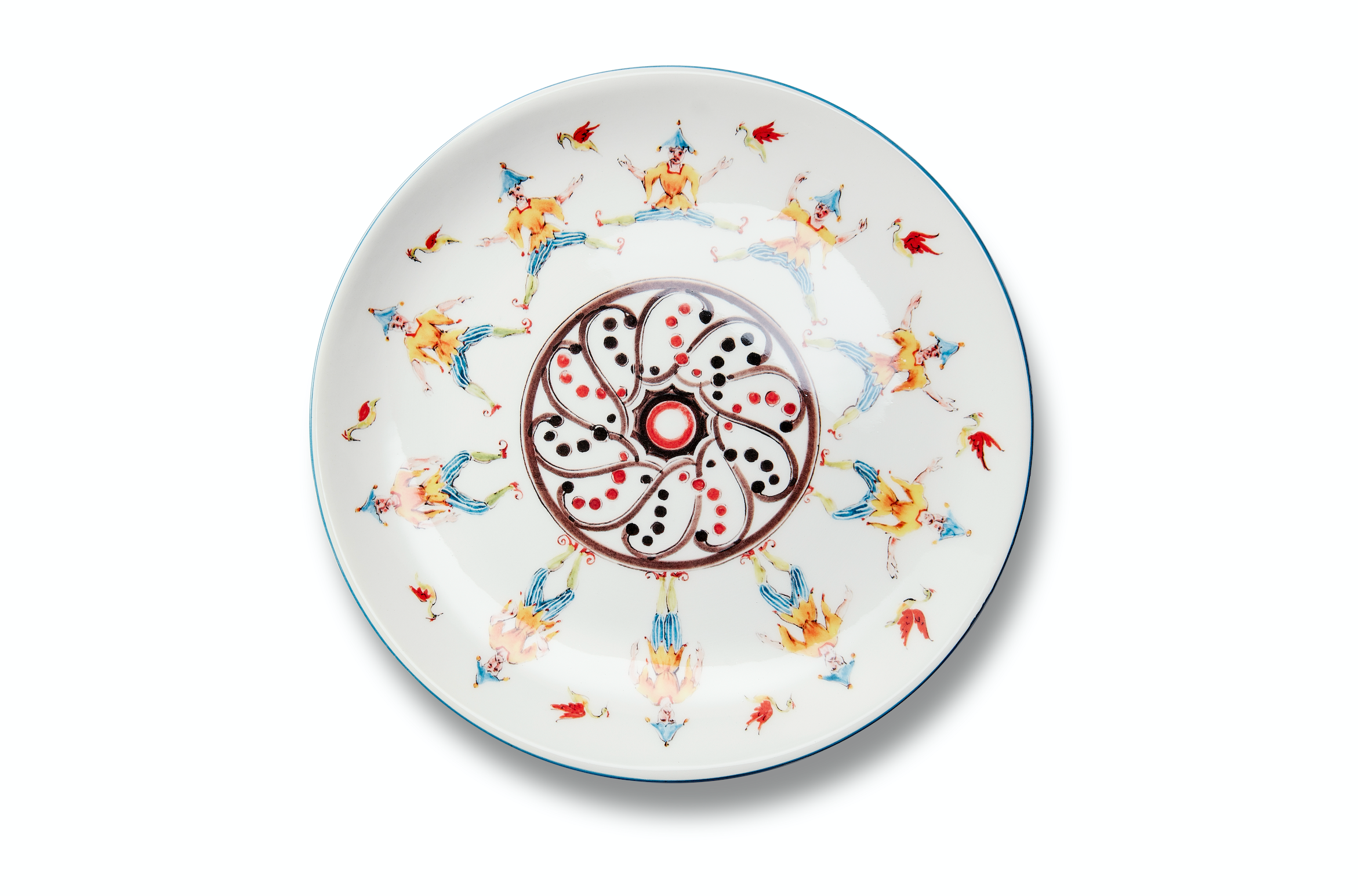 Playplates Jump Dinner & Dessert Plate