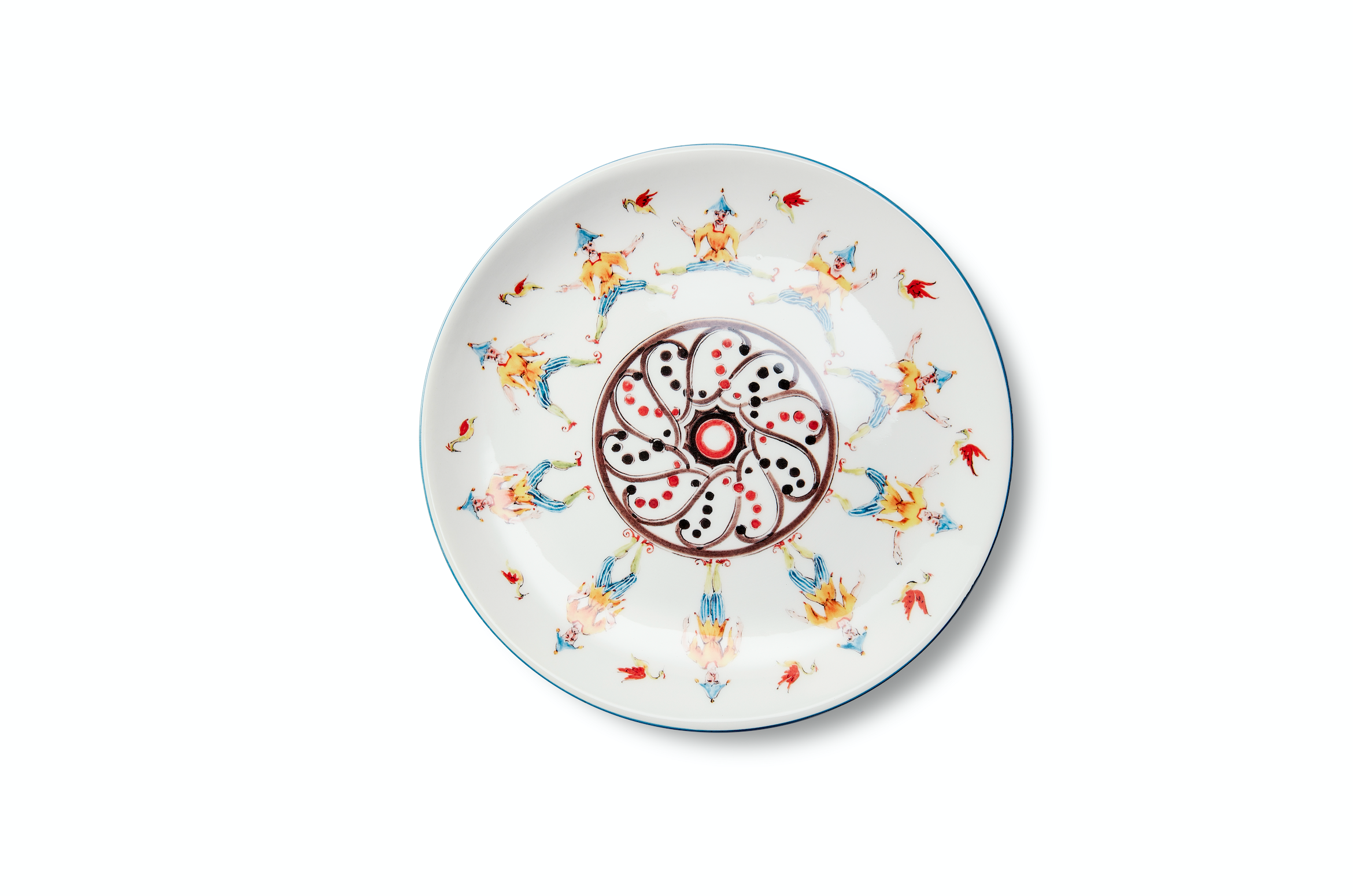 Playplates Jump Dinner & Dessert Plate