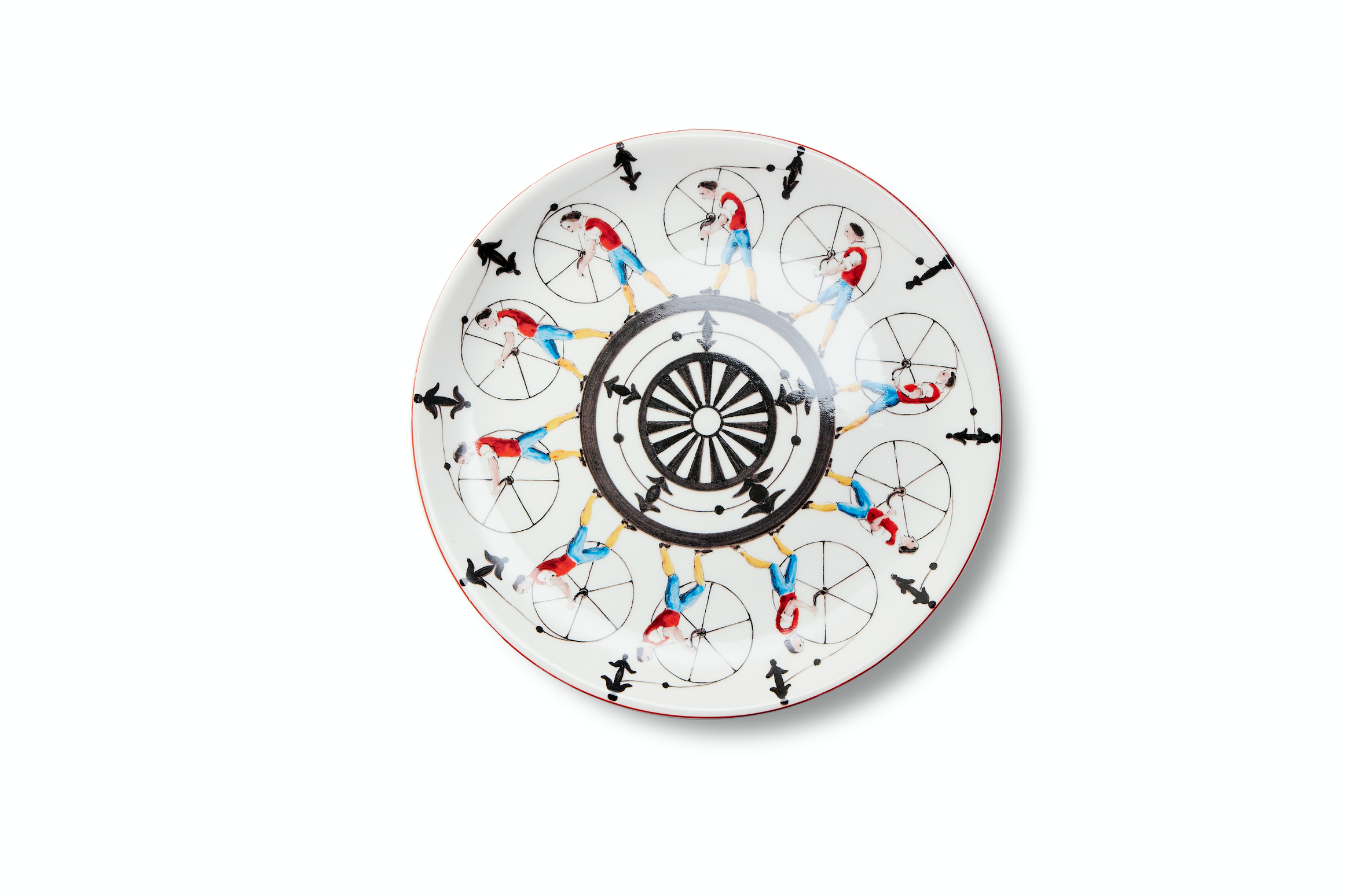 Playplates Wheel Dessert Plate