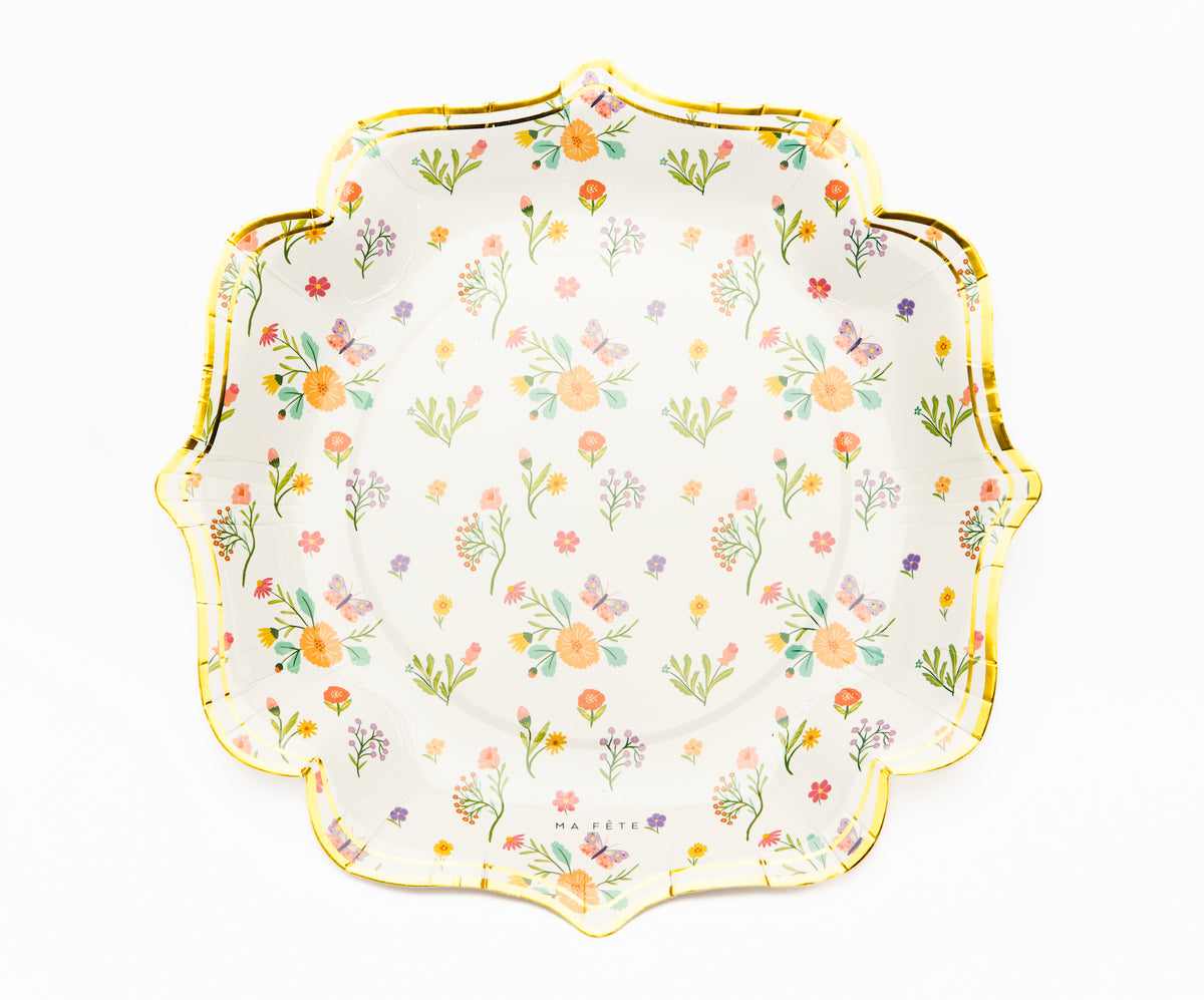 Tea Party Dinner Plates