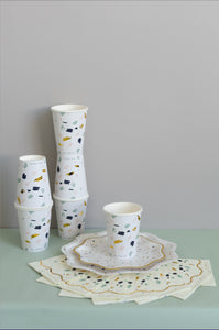 Terrazzo Paper Cups