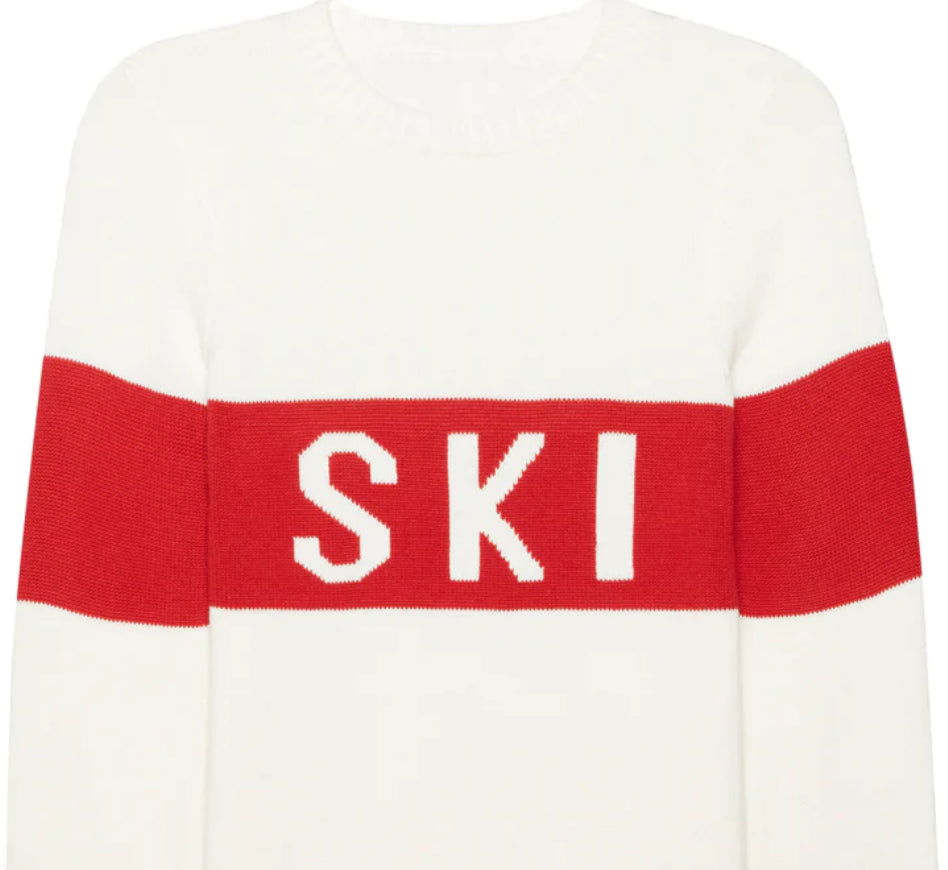 Children’s Block Ski Crewneck Sweater