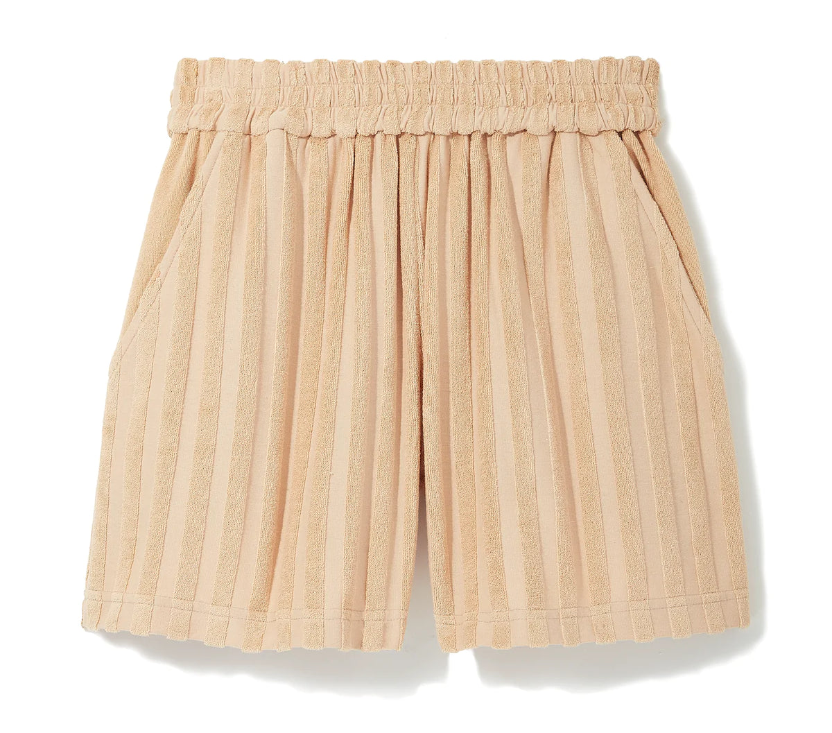 Joie Weekend Short in Latte Stripe