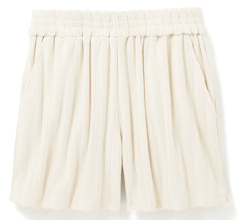 Joie Weekend Short in Vanilla Stripe