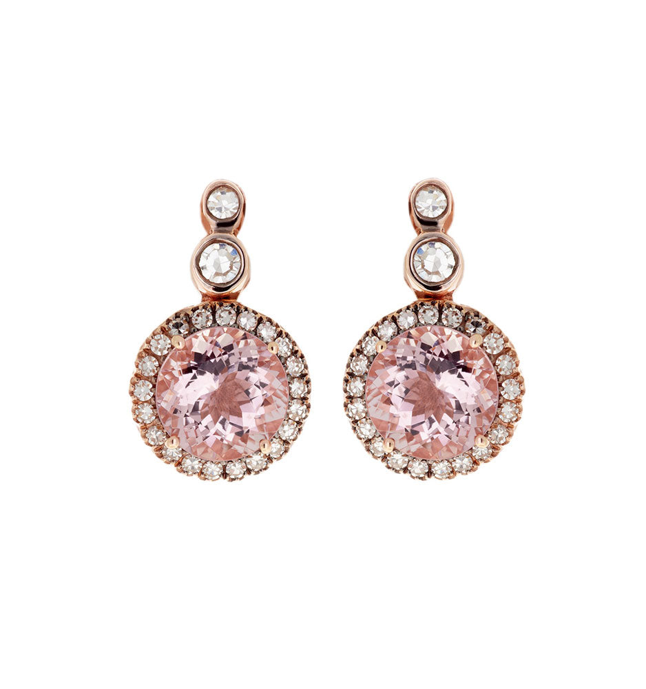 Morganite Earrings