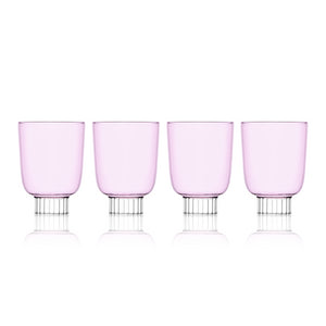 Petite Romantic Glasses, Set of 4