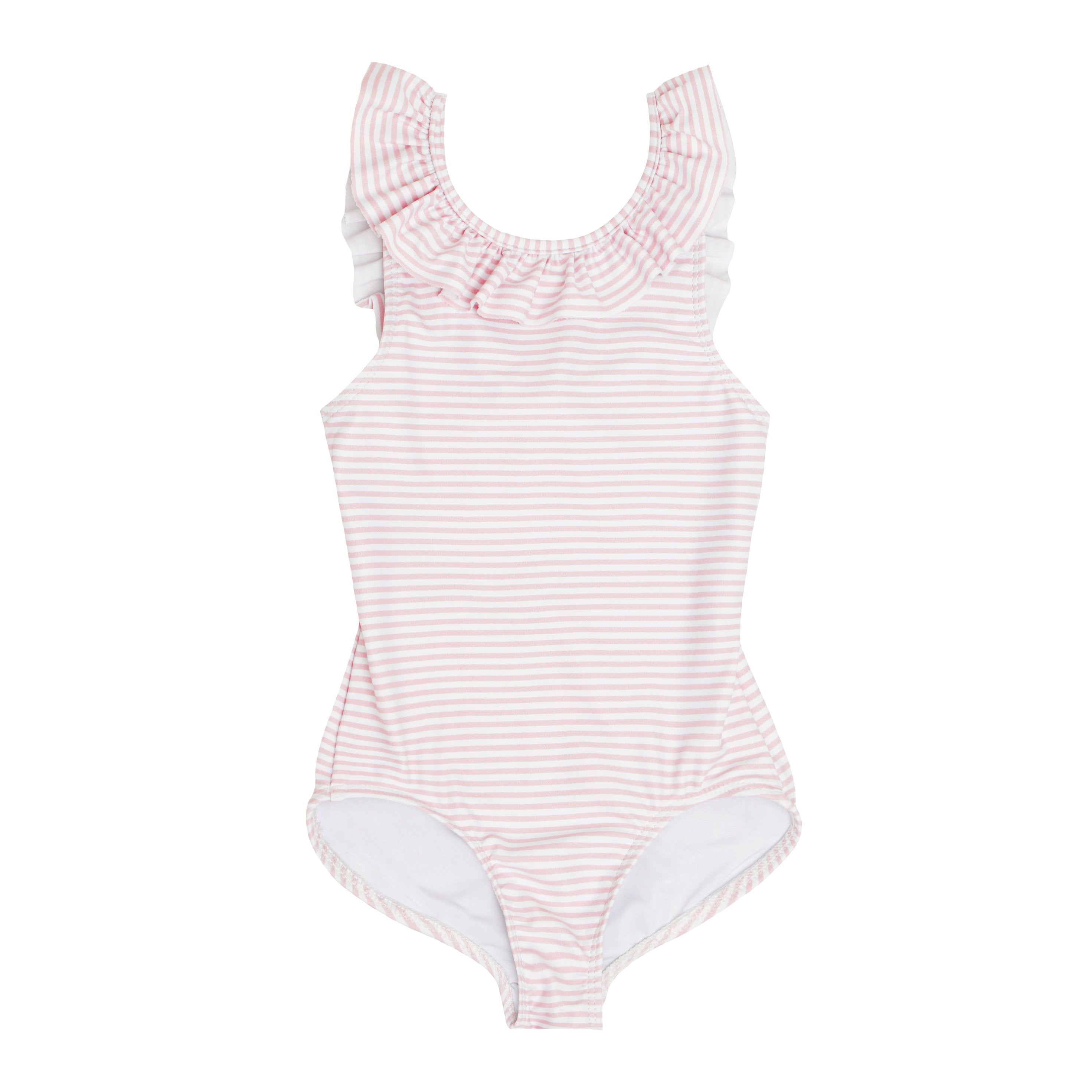 Girls Ruffle Collar One-Piece