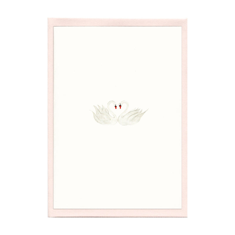 Pair of Swans Cards, Set of 5