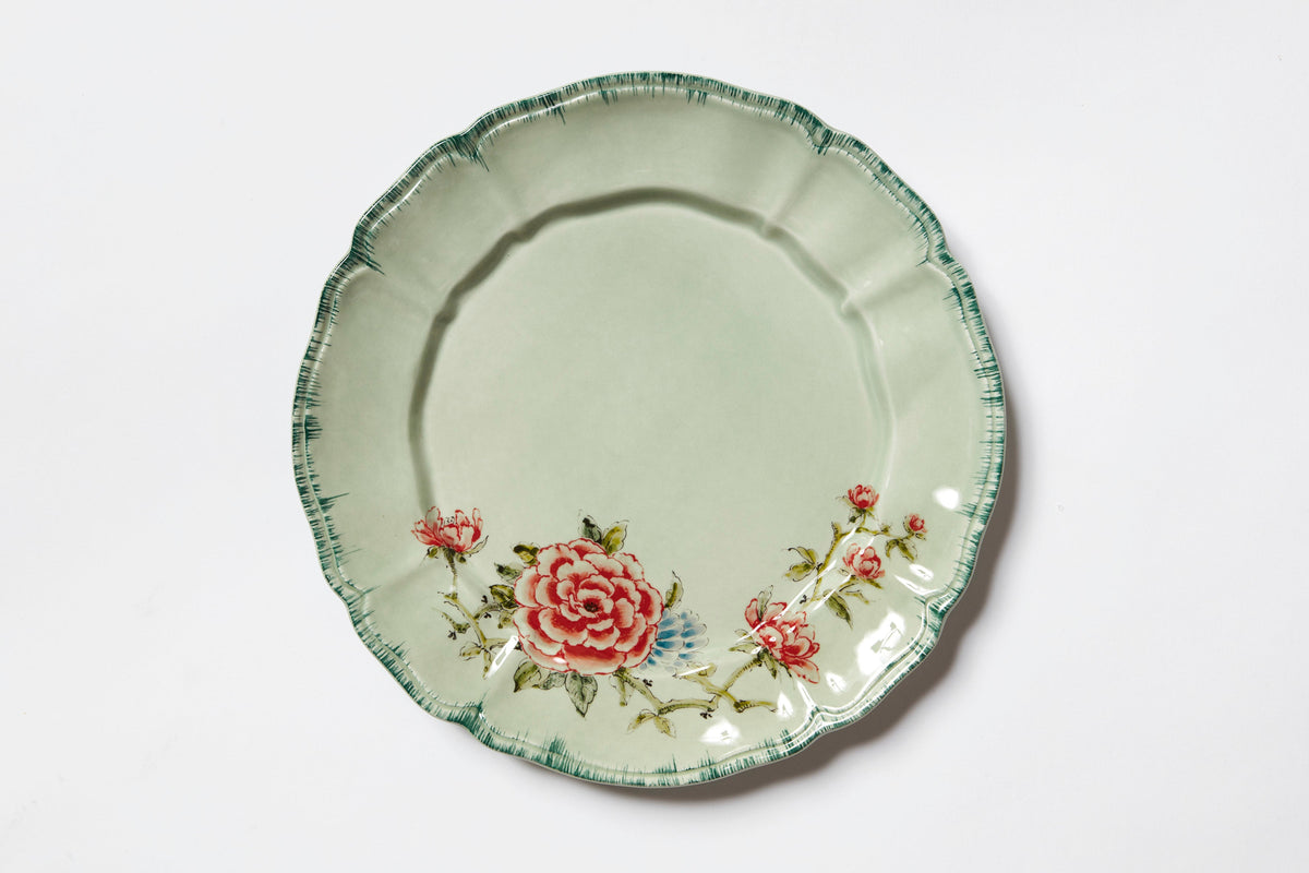 Veranda Celadon Dinner & Dessert Plates