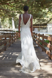 Tati B Hand Embroidered Gown