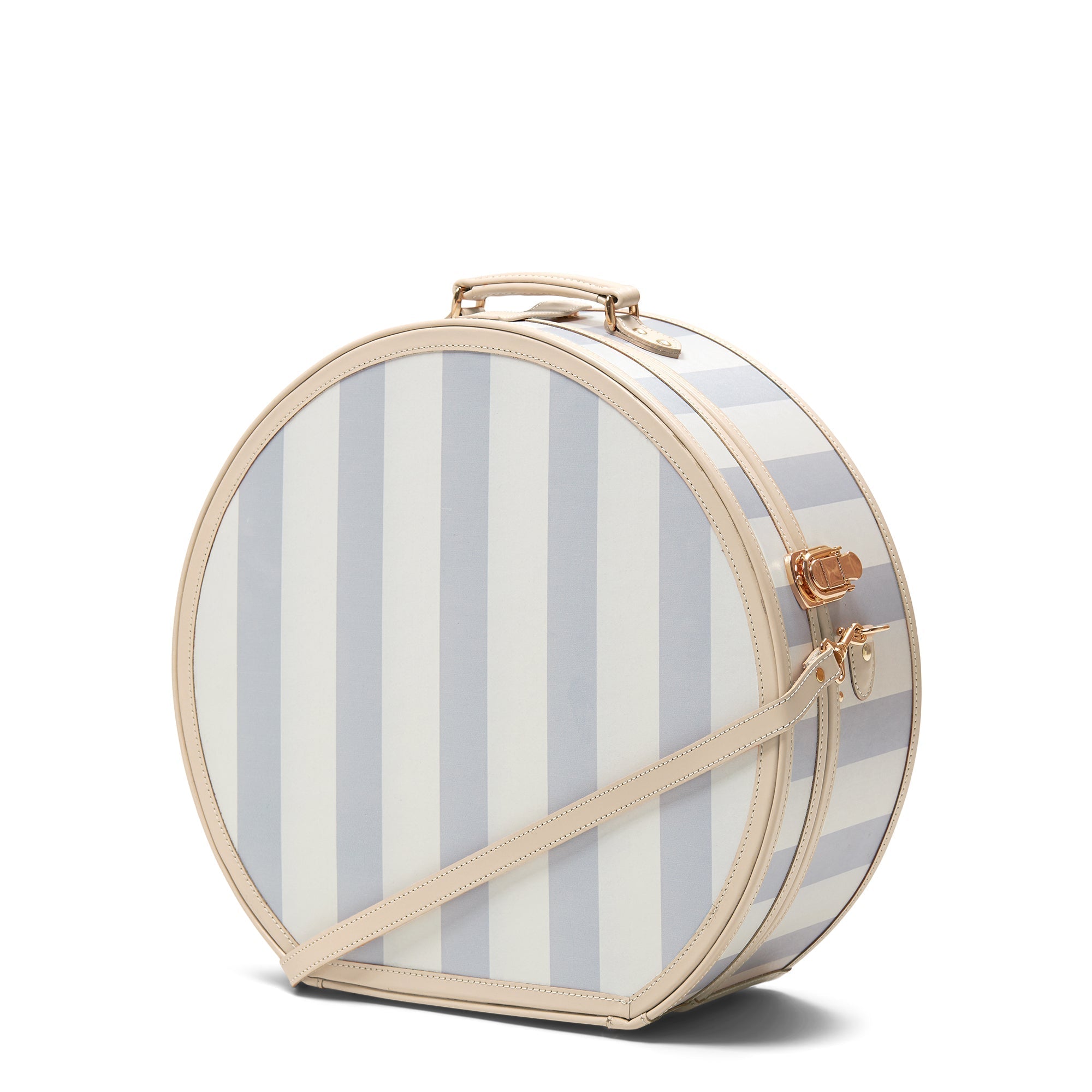 The Illustrator - Blue Hatbox Deluxe Hatbox Deluxe Steamline Luggage 