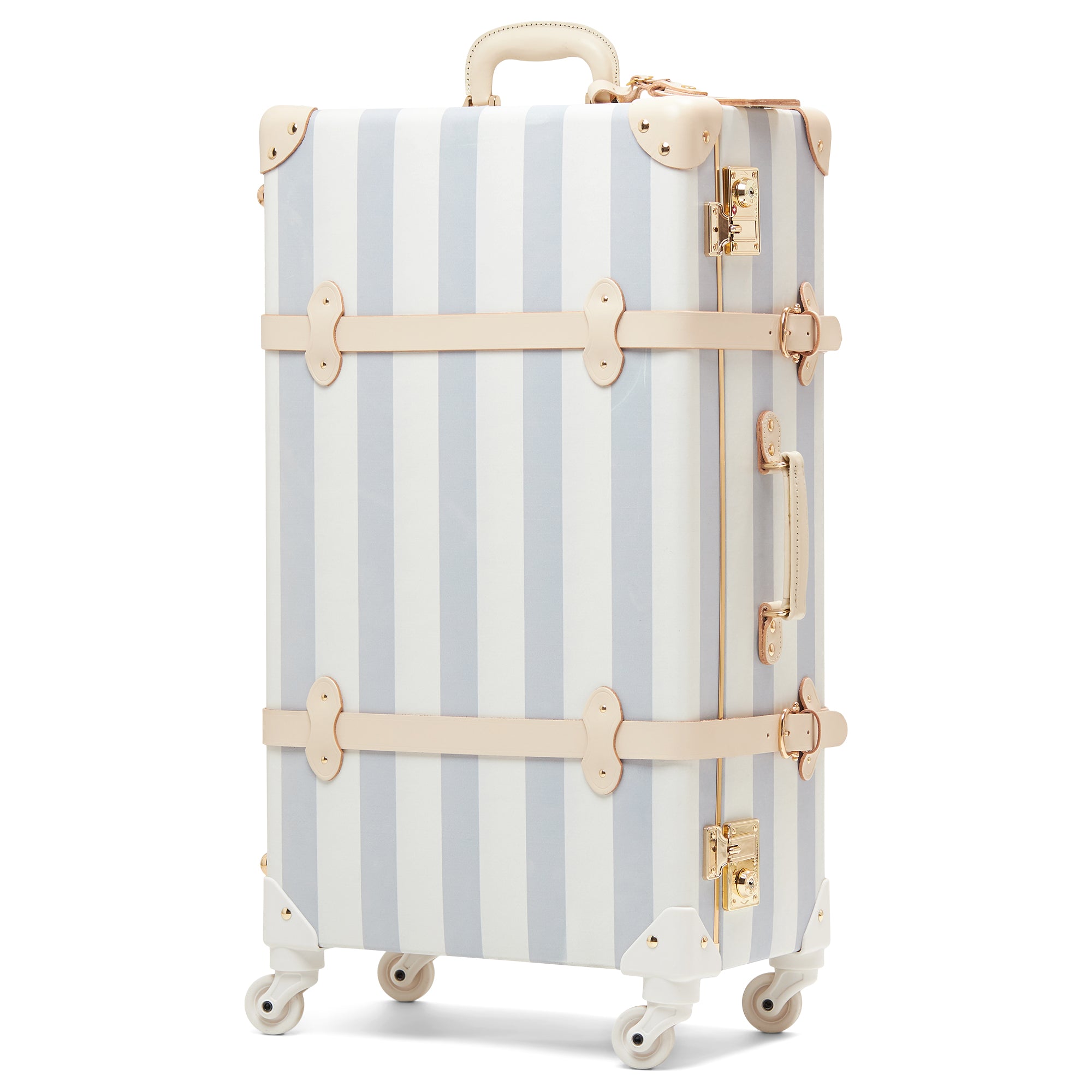 The Illustrator - Blue Check In Spinner Check In Spinner Steamline Luggage 