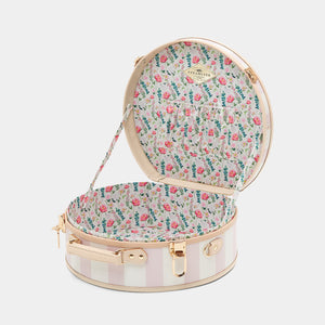 The Illustrator - Pink Hatbox Large Hatbox Large Steamline Luggage 