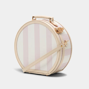 The Illustrator - Pink Hatbox Small Hatbox Small Steamline Luggage 