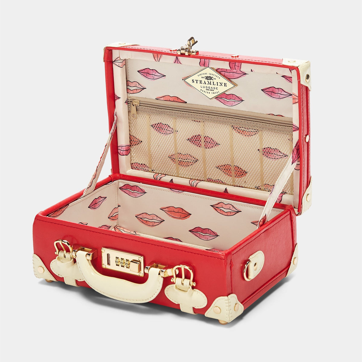 The Entrepreneur Lip Print Vanity Case