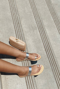 Thessa Vegetable Tanned Leather Sandal