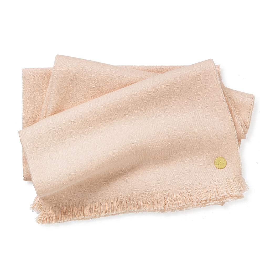 St. Frank Baby Alpaca Throw Blanket from Peru Soft Pink