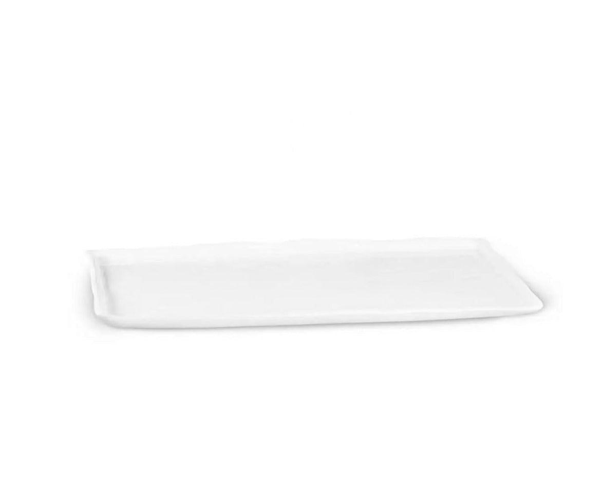 Ceramic Tray in White