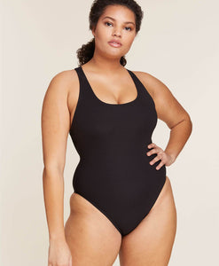 The Tulum One-Piece in Ribbed