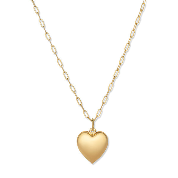 Puffy Heart Necklace