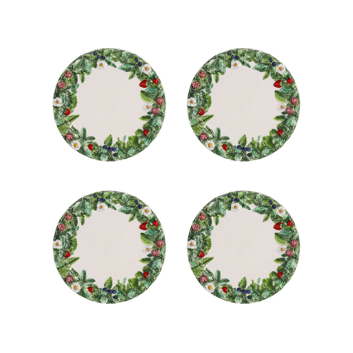 Frutti Di Bosco Dinner Plate, Set of 4 - Skye McAlpine Tavola