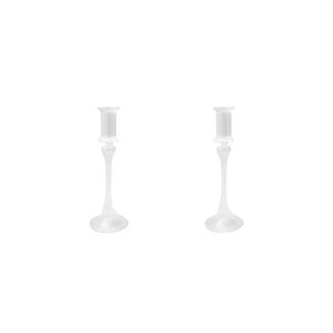 Flora Tall Candlestick, Set of 2 - Skye McAlpine Tavola