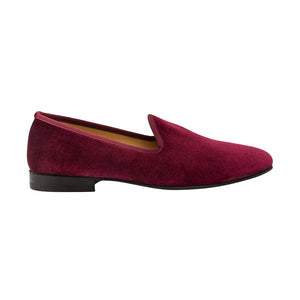 Men's Merlot Velvet Slipper II