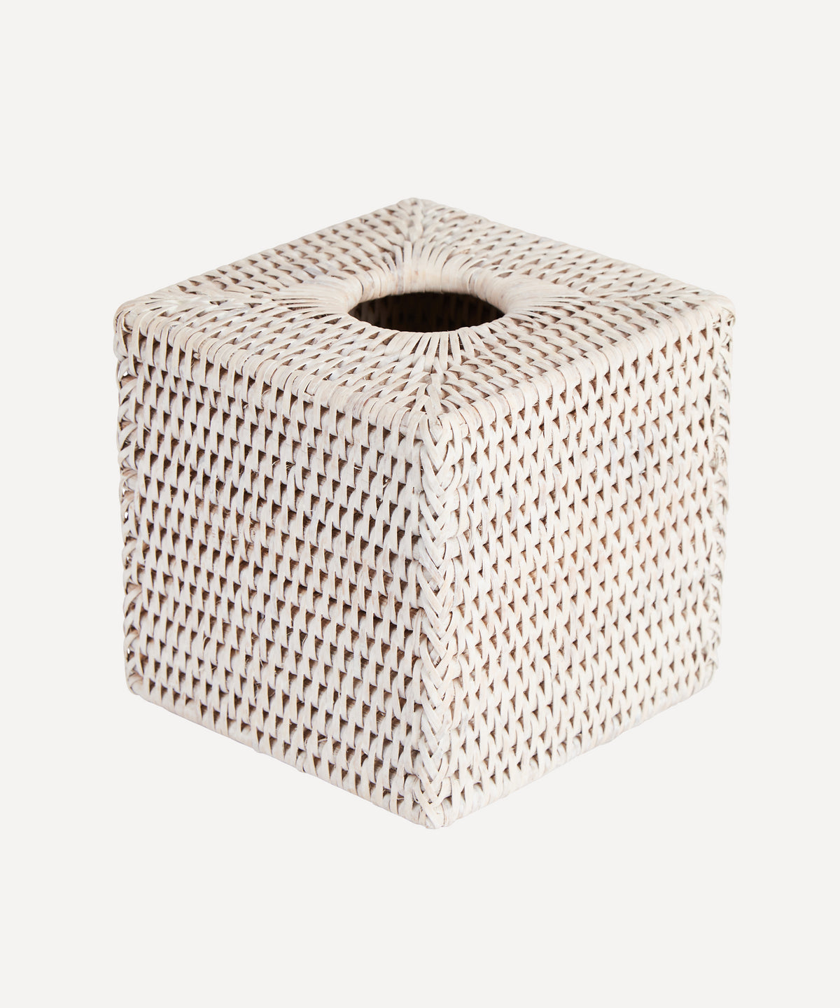 Rattan Tissue Box Cover