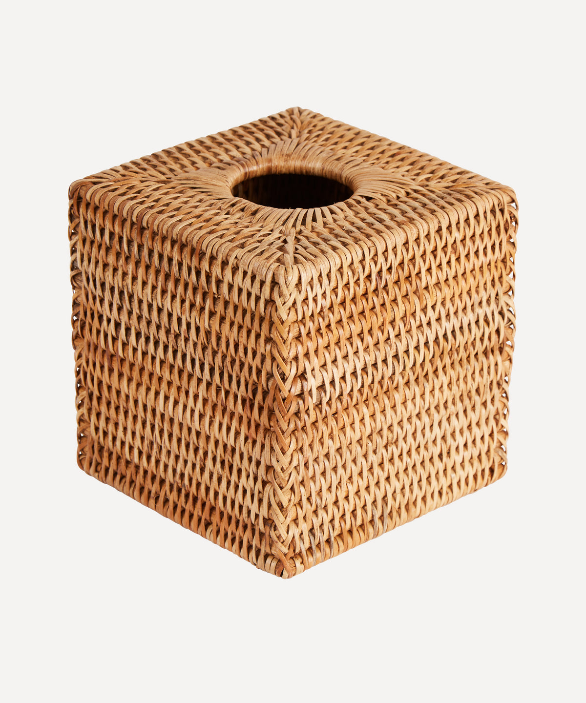 Rattan Tissue Box Cover