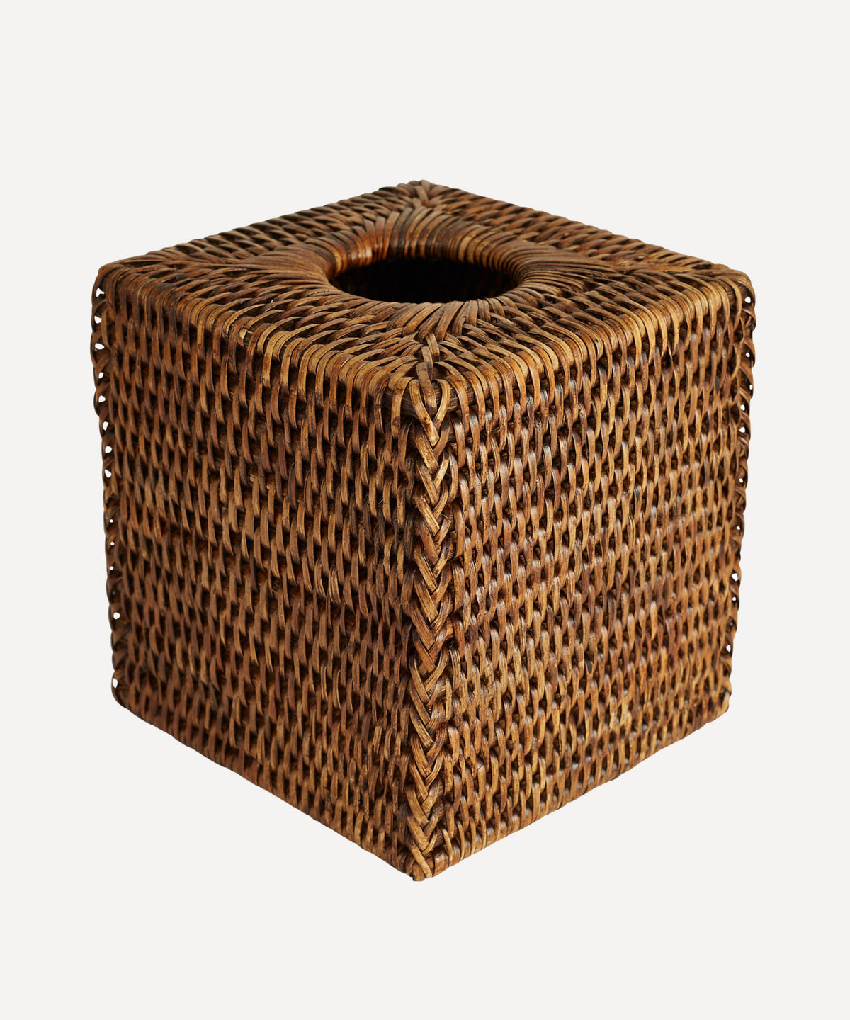 Rattan Tissue Box Cover