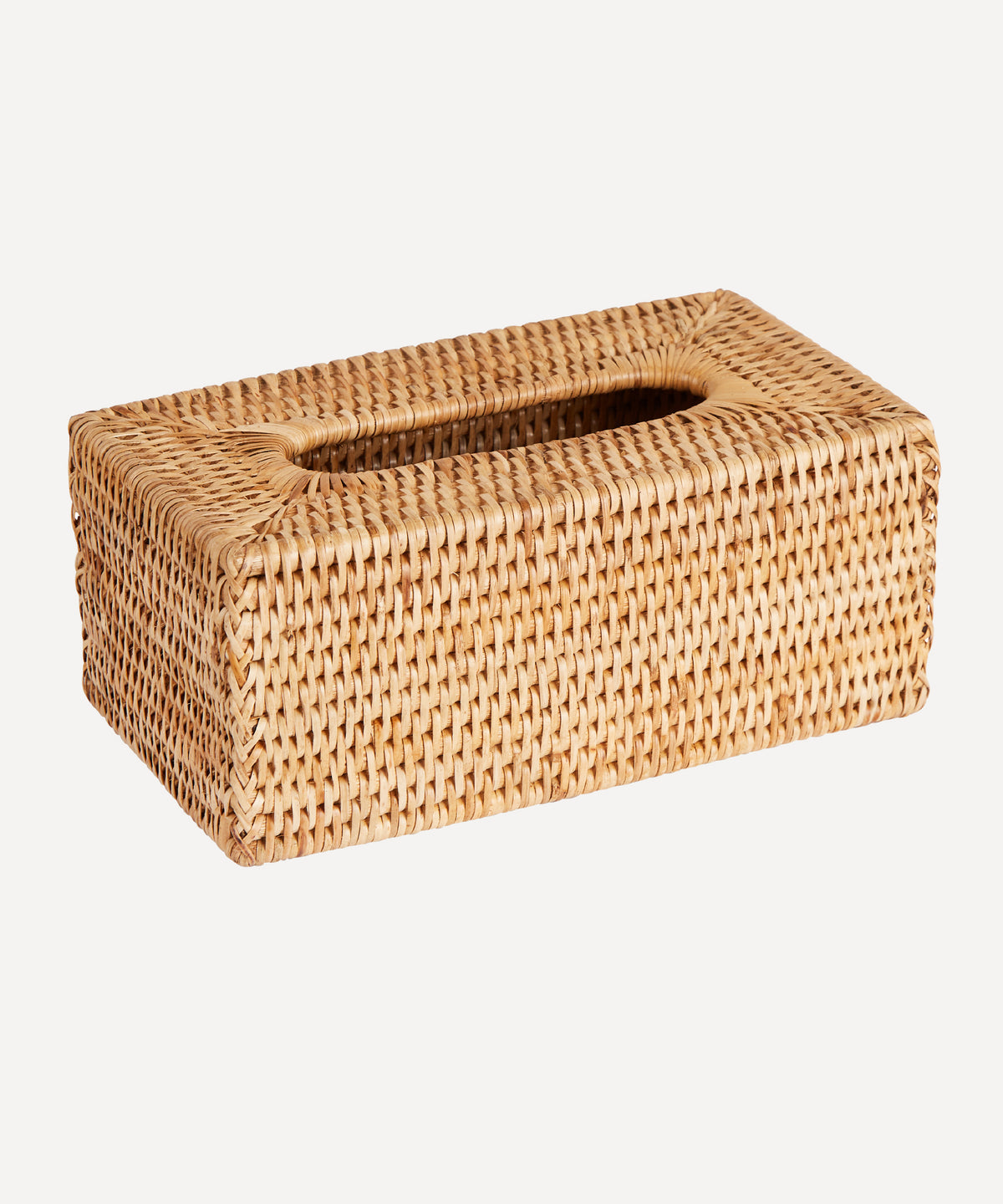 Rattan Tissue Box Cover