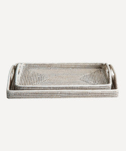 Rattan Serving Trays