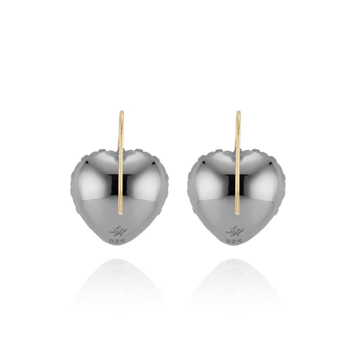 Valentina 'I Love NY' Button Earrings